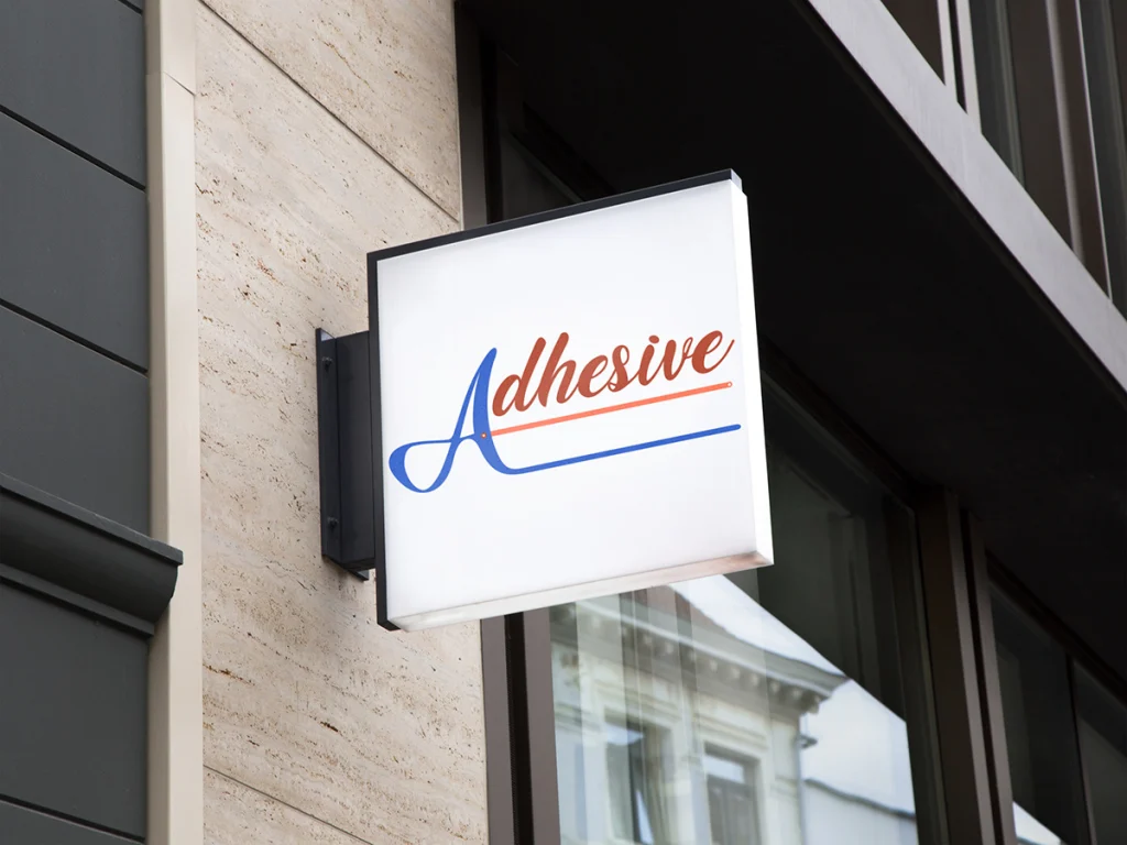Adhesive Logo Design (2)