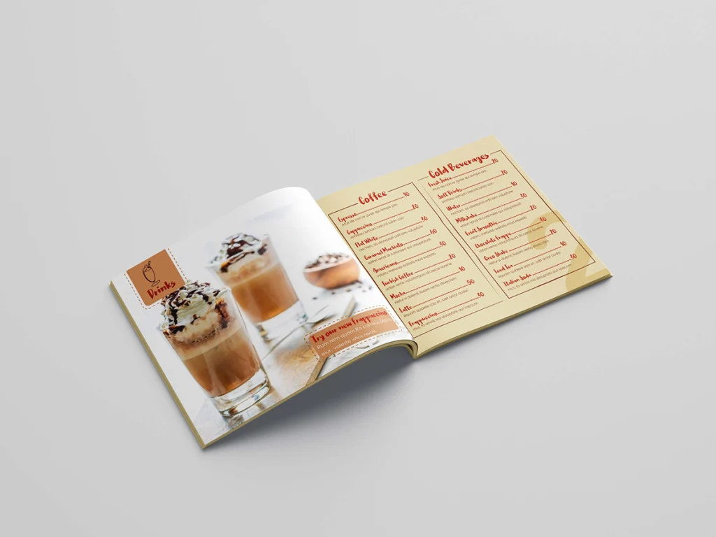 Coffee Menu Design