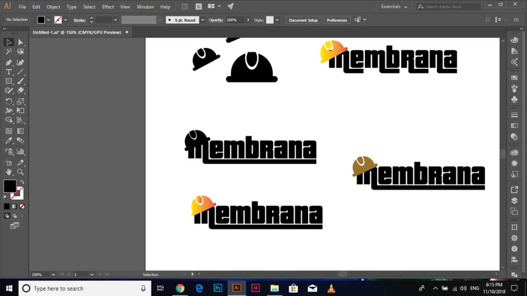 Membrana Logo Design (2)