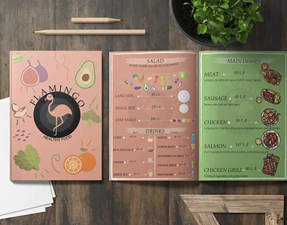 Flamenco Menu Design
