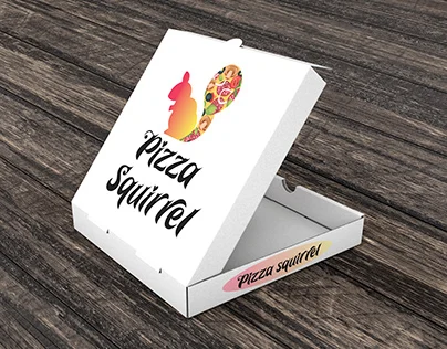 Pizza Squirrel Packaging Design